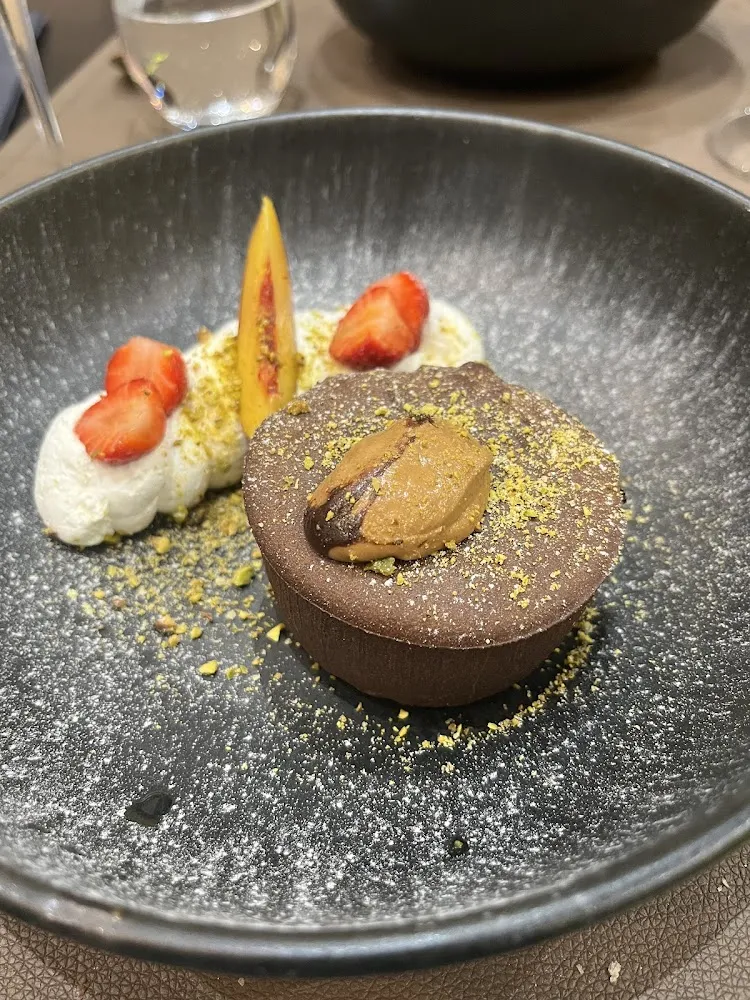 Moelleux Au Chocolat Et Sa Boule Vanille